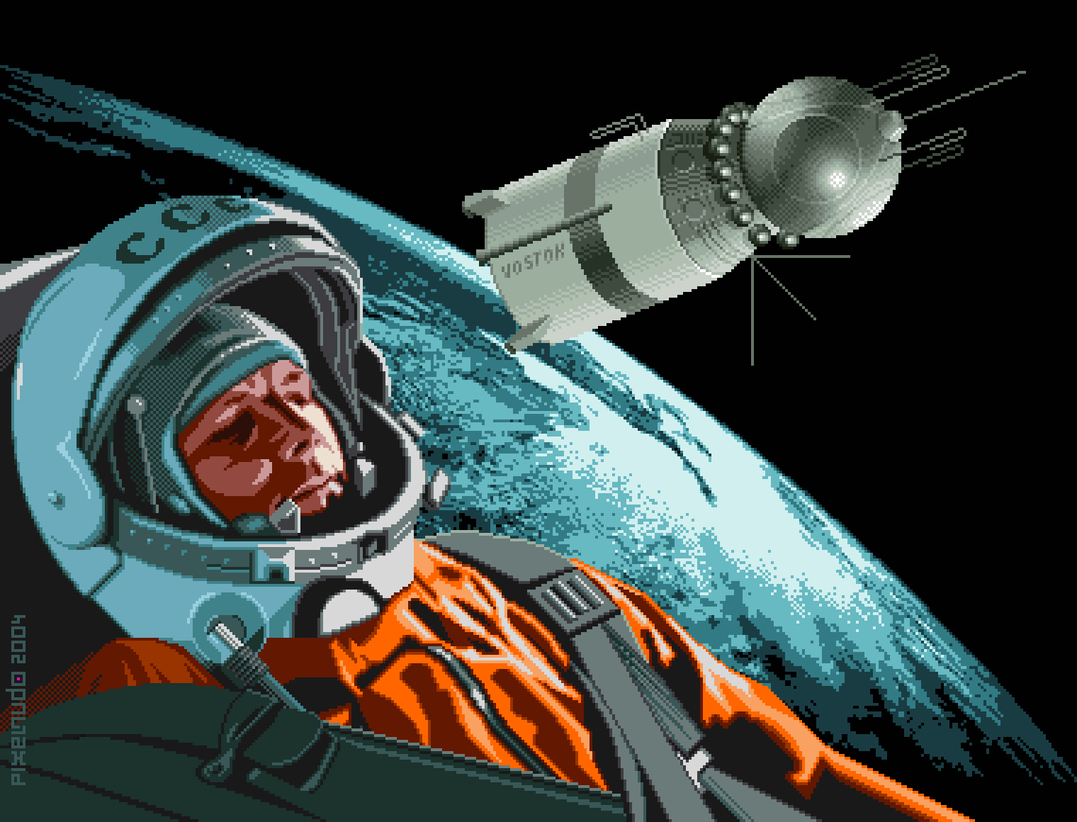 Yuri Gagarin: 12 April 1961, first human to journey into outer space