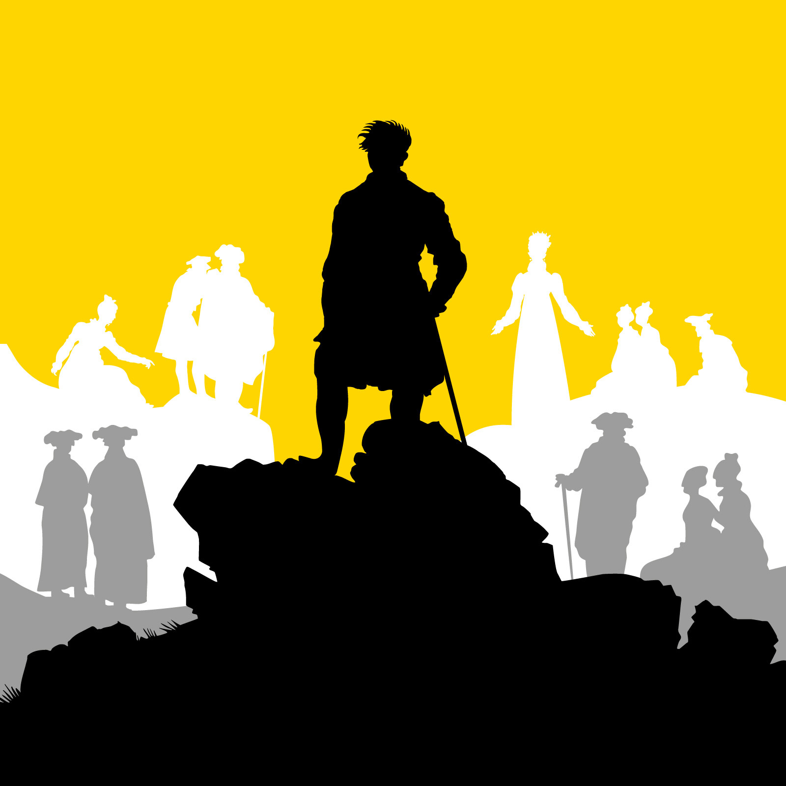 art after: caspar david friedrich watchers