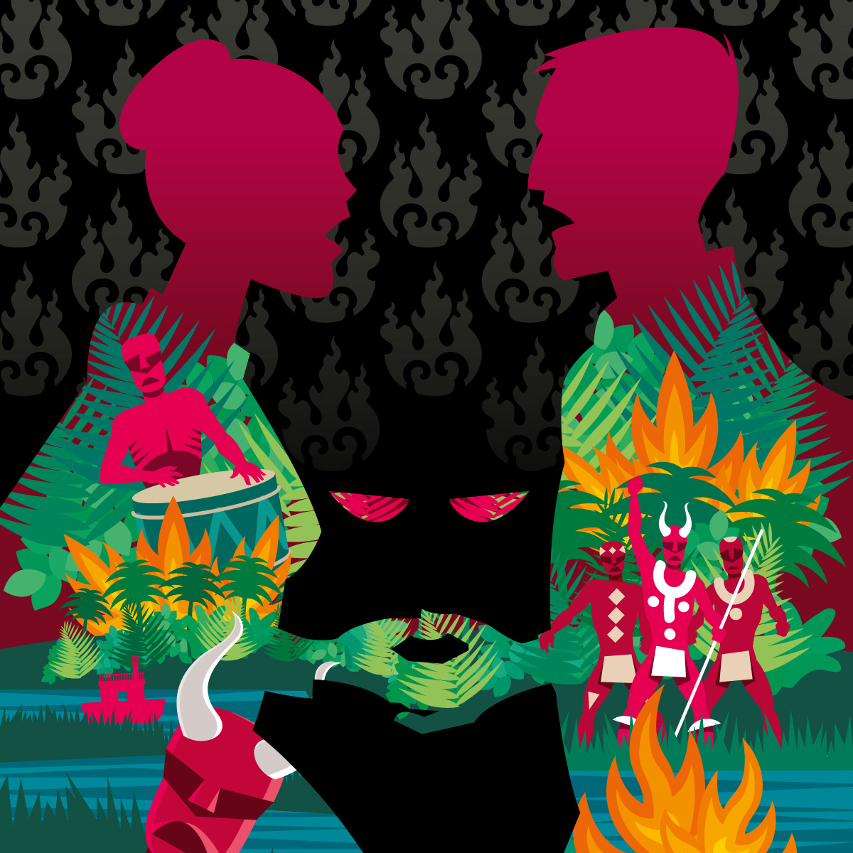 Heart of Darkness by Joseph Conrad - Book illustration competition 2014