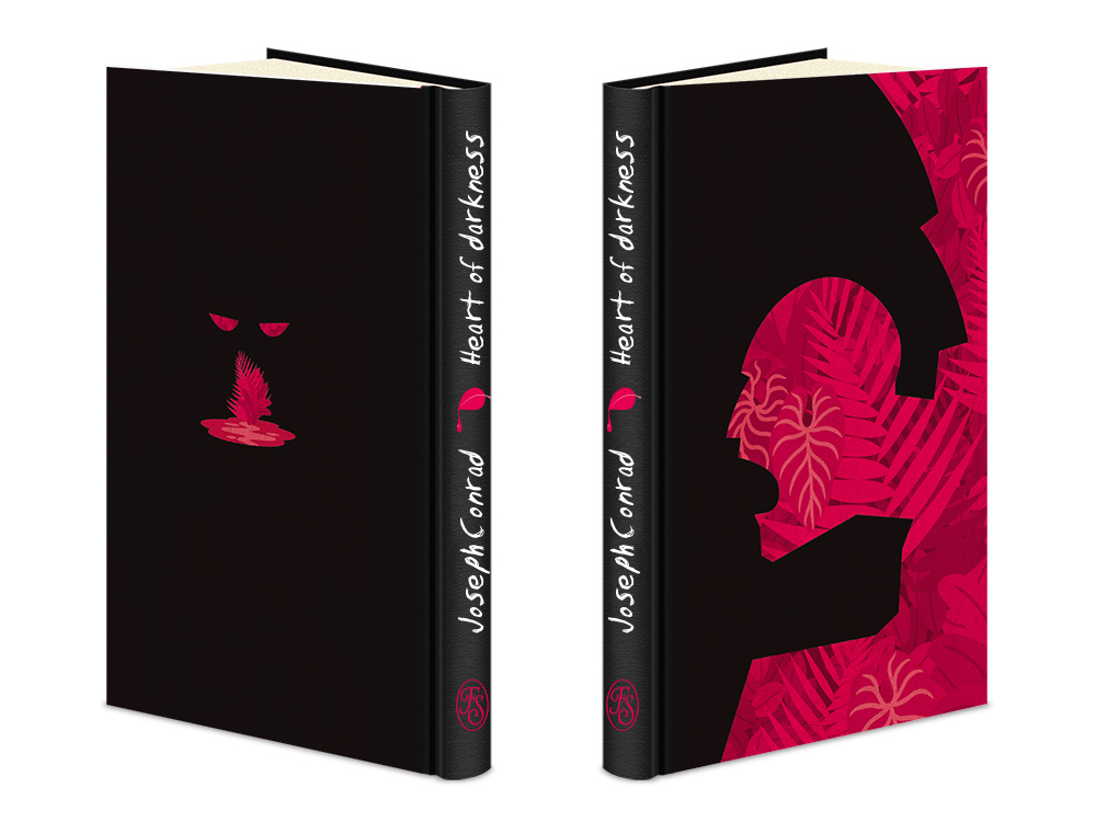 Cover for Heart of Darkness by Joseph Conrad - Book illustration competition 2014 (Folio Society - House of Illustration)