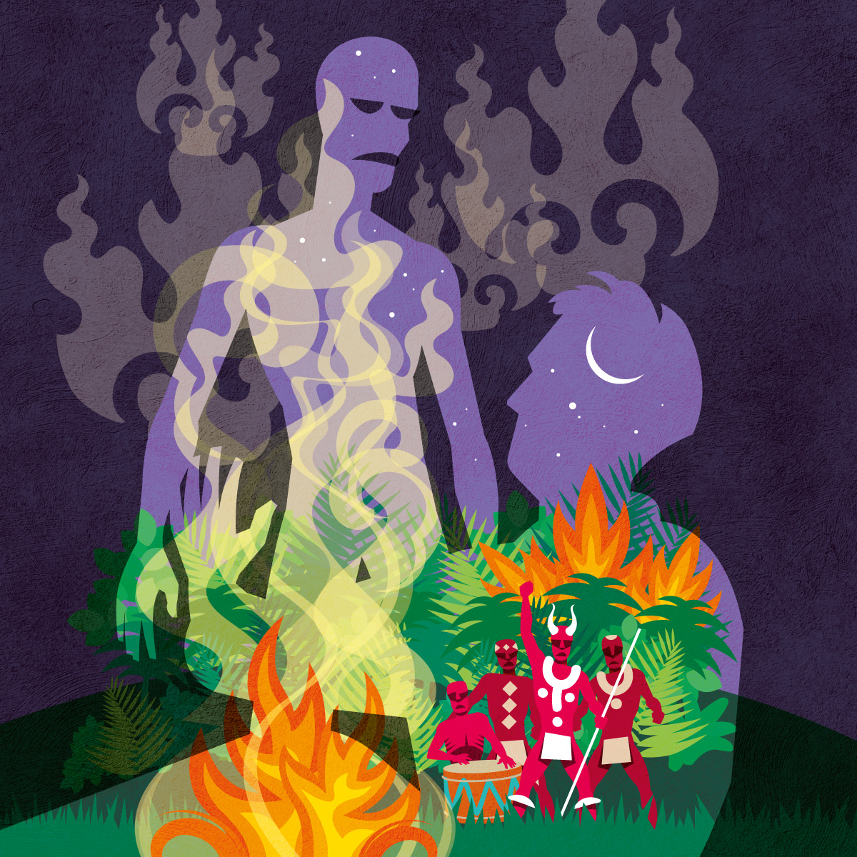 Heart of Darkness by Joseph Conrad - Book illustration competition 2014