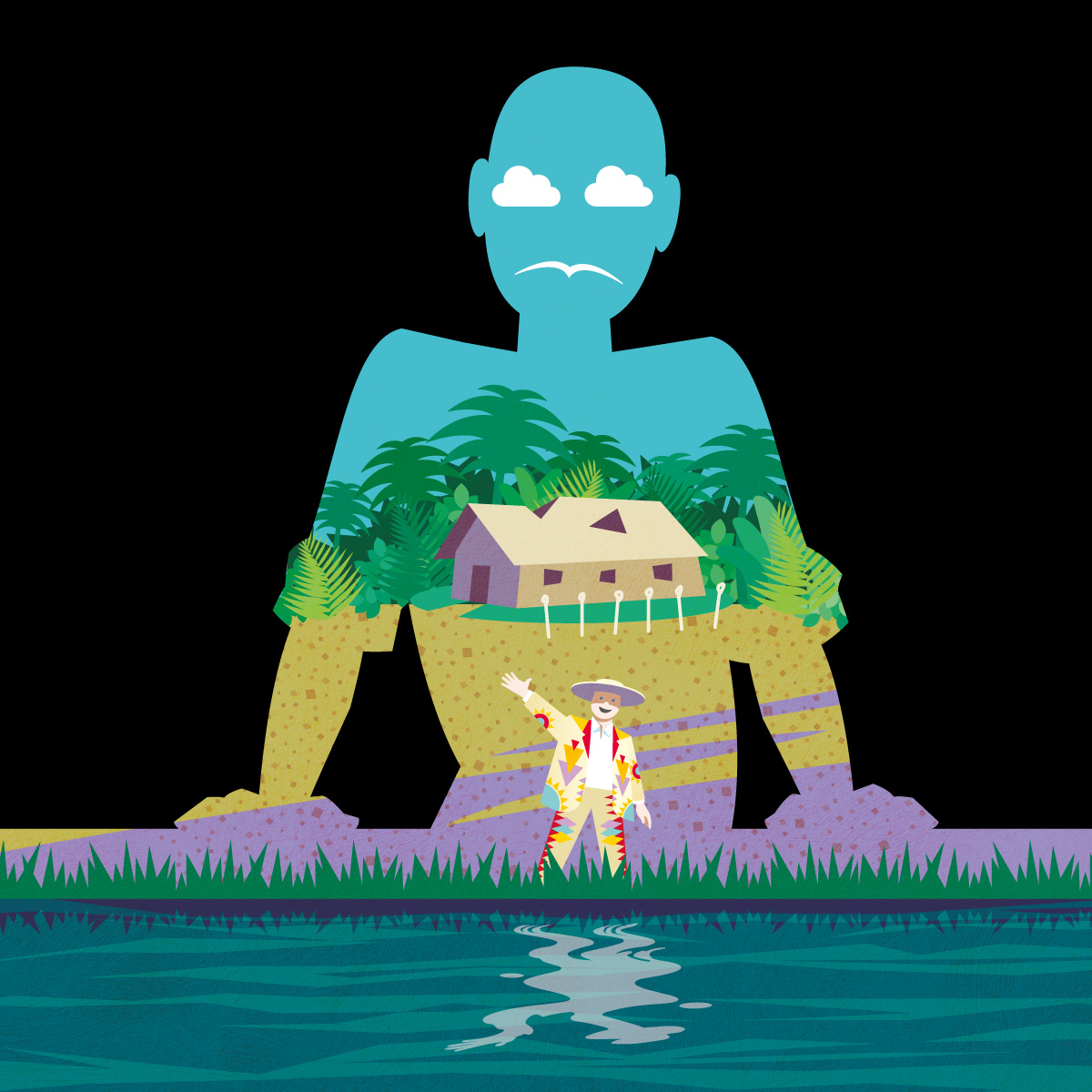 Heart of Darkness by Joseph Conrad - Book illustration competition 2014