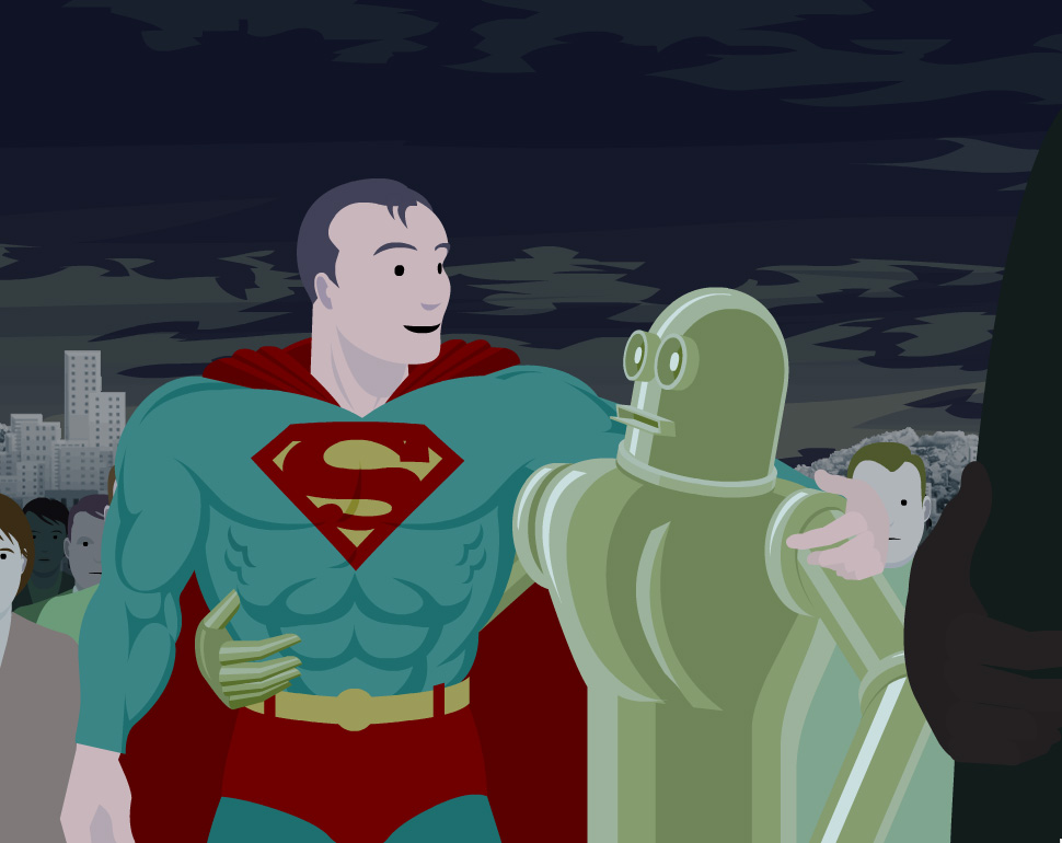 last ark superman robot