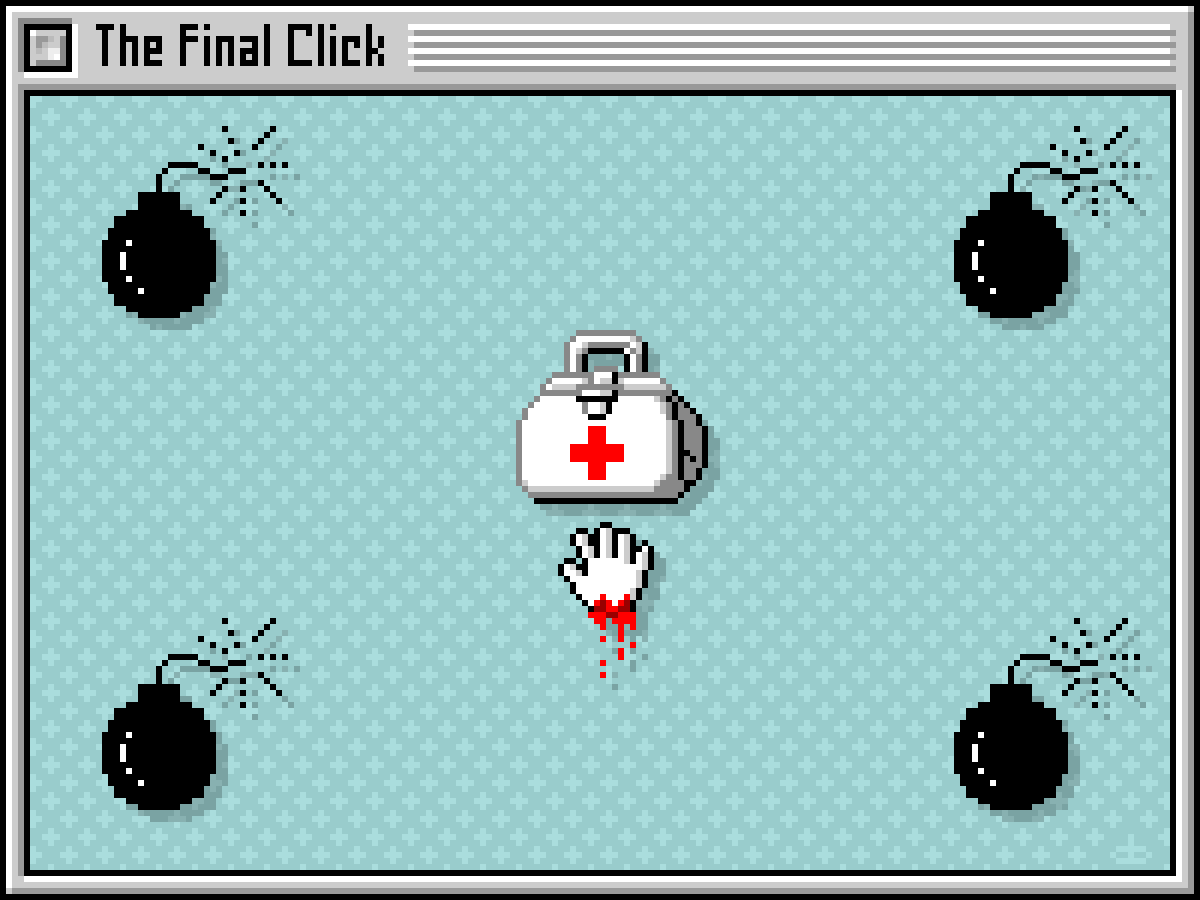 The final click