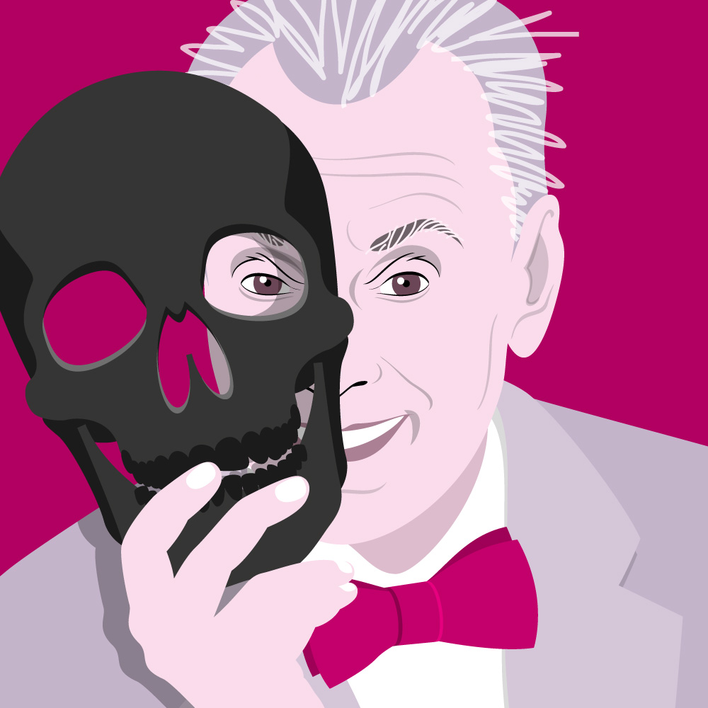 Paolo Poli illustration